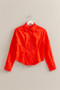HYFVE Long Sleeve Pleated Waist Poplin Shirt