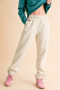 Aemi+Co Drawstring Elastic Waist Joggers