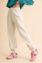 Aemi+Co Drawstring Elastic Waist Joggers