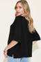 Basic Bae Full Size Bamboo Round Neck Exposed Seam T-Shirt Plus Size