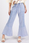 SAGE+FIG Vintage Washed Flared Panel Pants