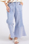 SAGE+FIG Vintage Washed Flared Panel Pants