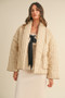 MABLE Floral Printed Quilted Open Jacket