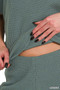 Zenana Mock Neck Top and Pants Sweater Set