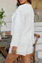Two Pieces Tie Open Front V Neck Long Sleeve Sets