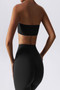 Solid Strapless Tube Padded High Elasticity Bra
