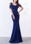 sexy fishtail dress bride wedding toast clothing