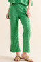And The Why Brushed Texture Checker Board Pattern Casual Pants