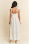 Davi & Dani Smocked Sleeveless Maxi Cami Dress