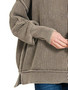 Zenana Washed Side Slit Oversized Sweater