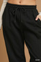 Umgee Fleece Jogger Pants with Drawstring