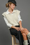 Umgee Oversized V Neck Vest