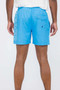 WEIV Men's Full Size Letter Graphic Drawstring Swim Shorts Plus Size