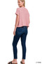 Zenana Sweater Boxy Top & Long Pants Set