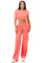 Wide Pants Cargo Set​