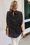 Leopard Open Back Knot Drop Top