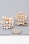 Bejeweled Ribbon Ornament Earrings