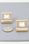 Cubic Rhinestone Stud Earrings