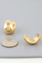 Wide Twist Hoop Earrings