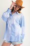 Stripe Mix Button Down Shirt
