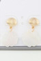 Twin Seashell Drop Earrings