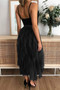 A Line Long Tulle Tiered Skirts​