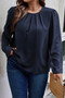 Floral Deep V Neck Batwing Sleeve Fit Dress​