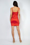 Square Rhinestones Bodycon Mini Dress​​