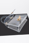 Transparent Top Handle Flap Clutch​
