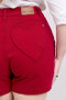 Judy Blue Full Size High Waist Tummy Control Garment Dyed Heart Shaped Denim Shorts Plus Size