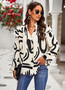 Women Casual Print Long Sleeve Shirt