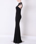 Women Formal Party Mermaid Black Evening Dress