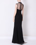 Women Formal Party Mermaid Black Evening Dress