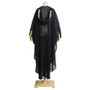 Beaded Embroidery Lace Muslim Dress Africa Plus Size Women'S Hooded Robe