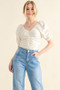 And The Why Buttery Soft Ruched Detailed Jersey Bodysuit