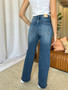 RFM Full Size High Rise Tummy Control Wide Leg Jeans