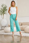 RFM Crop Chloe Full Size Tummy Control High Waist Raw Hem Jeans