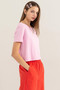 HYFVE Round Neck Cropped T-Shirt