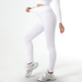 Ribbed Seamless Yoga Wear Long Sleeve Tracksuit Yoga Tank Top One-Piece Yoga Pants Women Gym Pants