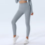 Ribbed Seamless Yoga Wear Long Sleeve Tracksuit Yoga Tank Top One-Piece Yoga Pants Women Gym Pants