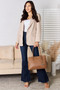David Jones Structured Leather Handbag