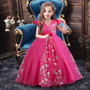 Children's dress princess dress big children's wedding dress girls long section mesh tutu dress