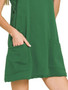 Zenana Cami Mini Dress with Built-in Romper Liner