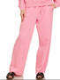 Zenana Fleece Long Sleeve Top and Sweatpants Set