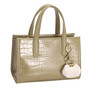 David Jones Crocodile Pattern Handbag