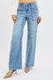 RISEN Full Size High Rise Straight Leg Jeans with Front Pockets Plus Size