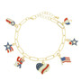 Americana Theme Charm Bracelet​