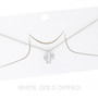 Women'S Gold Dipped Cactus Chain Necklace