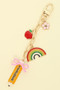 School Theme Bag Charm Keychain