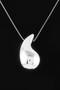 Shiny Teardrop Necklace Set